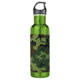 Bouteille D'eau Camouflage vert militaire