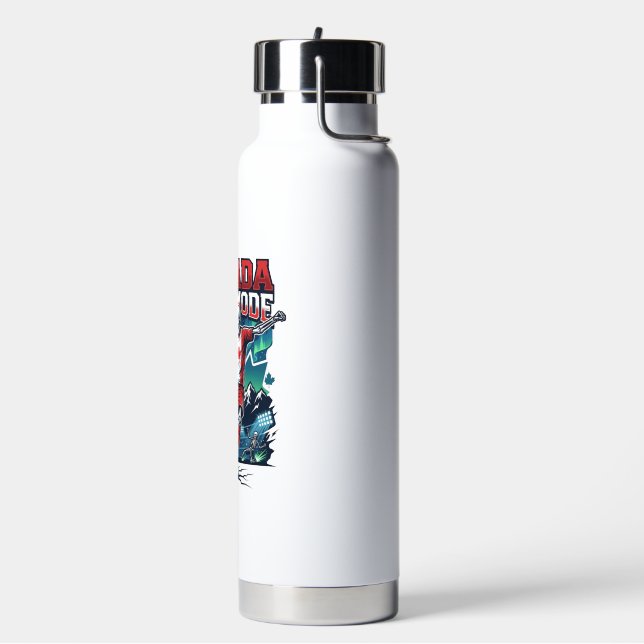 Bouteille D'eau Canada Mode de but squelette attaquant nations dyn (Gym)