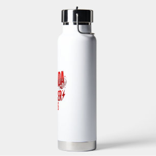 Bouteille D'eau Canada Soccer 2026 Soccer Bold Country Typography