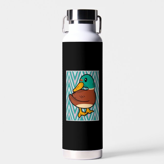 Bouteille D'eau Canard mignon (Avant)