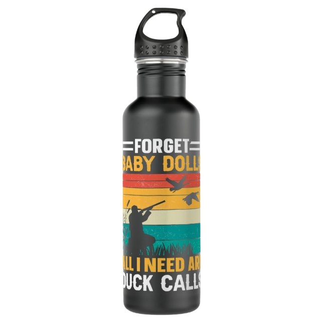 Bouteille D'eau Canards Drôle oublier poupées bébé tous en fait so (Devant)