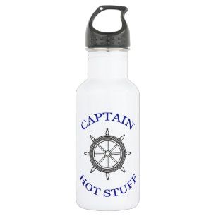 Bouteille D'eau "Capitaine Hot Stuff"
