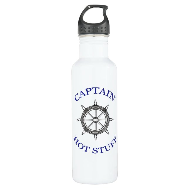 Bouteille D'eau "Capitaine Superstar" (Devant)