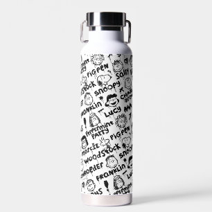 Bouteille D'eau Caractères arachide Motif Graffiti