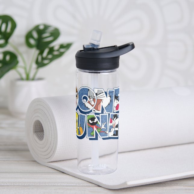 Bouteille D'eau Caractères LOONEY TUNES™ en lettres (Yoga)