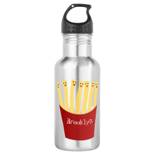 Bouteille D'eau Caricature de frites Cute kawaii fast food