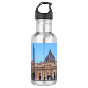 Bouteille D'eau Carré Saint-Pierre en Cité du Vatican - Rome, Ital