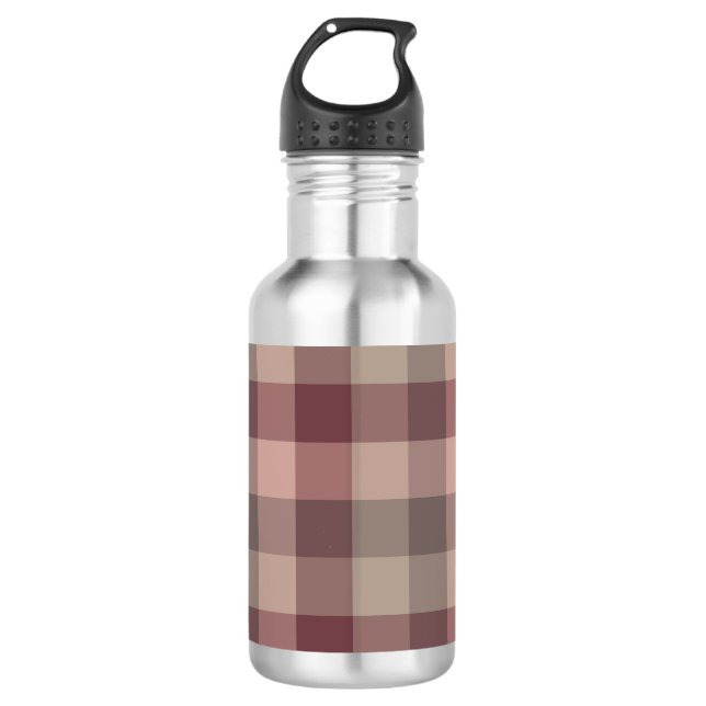 Bouteille D'eau Carreaux blushwood (Devant)