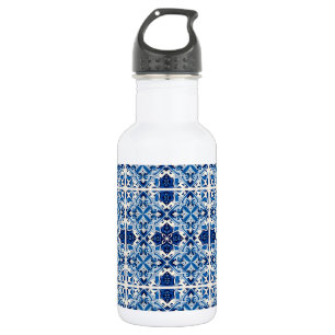 Bouteille D'eau Carreaux méditerranéens, portugais, azulejo, majol