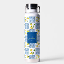Carrelage Motif Pays Français Monogramme Citron