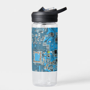 Bouteille D'eau Carte circuit bleu circuit imprimé à circuit impri