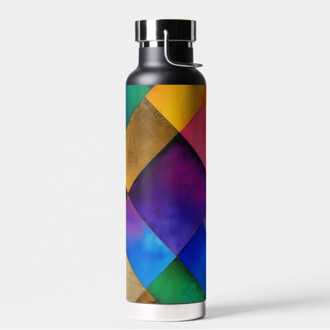 Bouteille D'eau Cartes géométriques (Gauche)