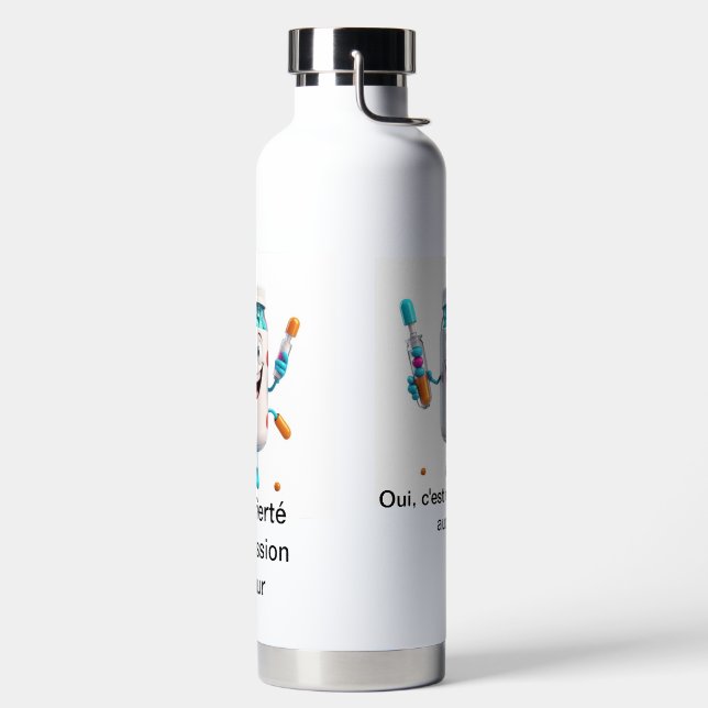 Bouteille D'eau Carton Pill Bottle Design Water Bottle (Droite)