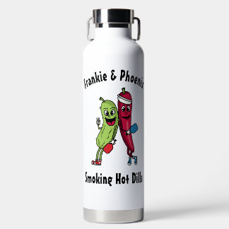 Bouteille D'eau Cartoon Pickleball Team Hot Dill