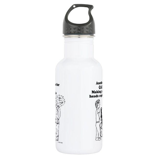 Bouteille D'eau Cello fait exploser des zombies (Devant)