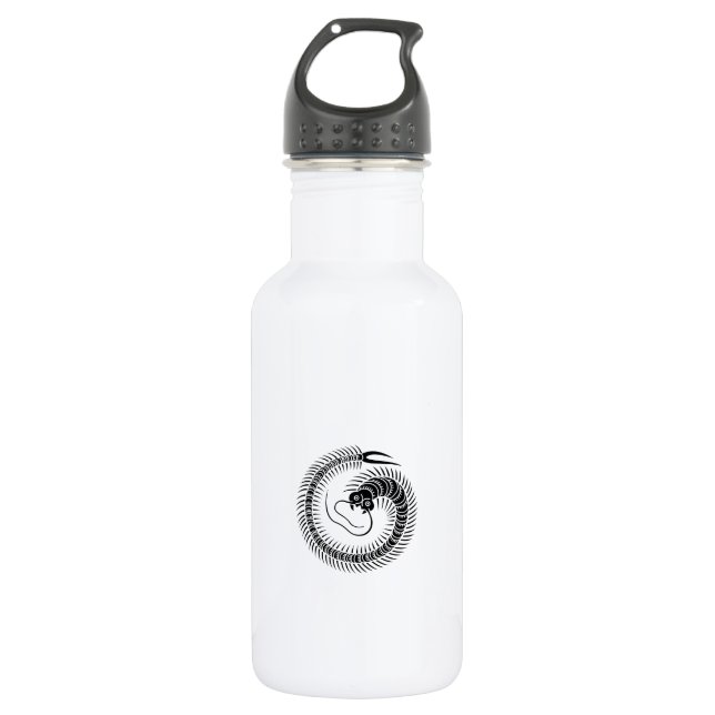 Bouteille D'eau Cercle de mille-pattes (Devant)