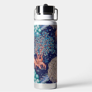 Bouteille D'eau Cerfs dans la forêt, William Morris