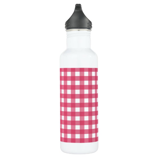 Bouteille D'eau Cerise en vichy (Droite)