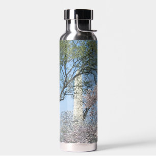 Bouteille D'eau Cerisiers en fleurs et le Monument de Washington à