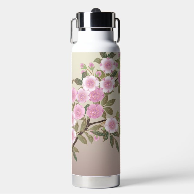 Bouteille D'eau Cerisiers Japonais en Fleurs (Salle de sport)