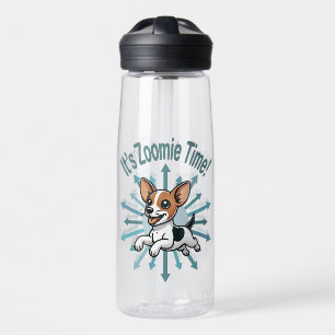 Bouteille D'eau C'est le moment Zoomie Rat Terrier