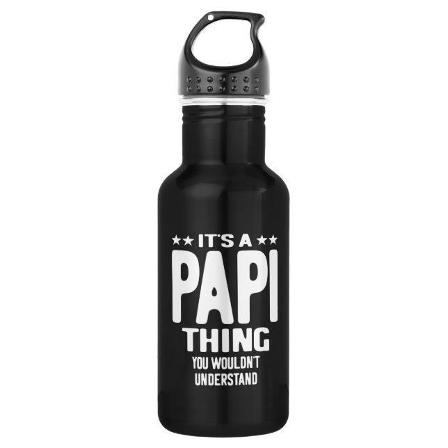 Bouteille D'eau C'est une chose papi | Cadeau Père (Devant)