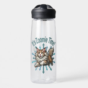 Bouteille D'eau C'est Zoomie Time Maine Coon Cat