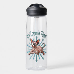 Bouteille D'eau C'est Zoomie Time Sphynx Cat