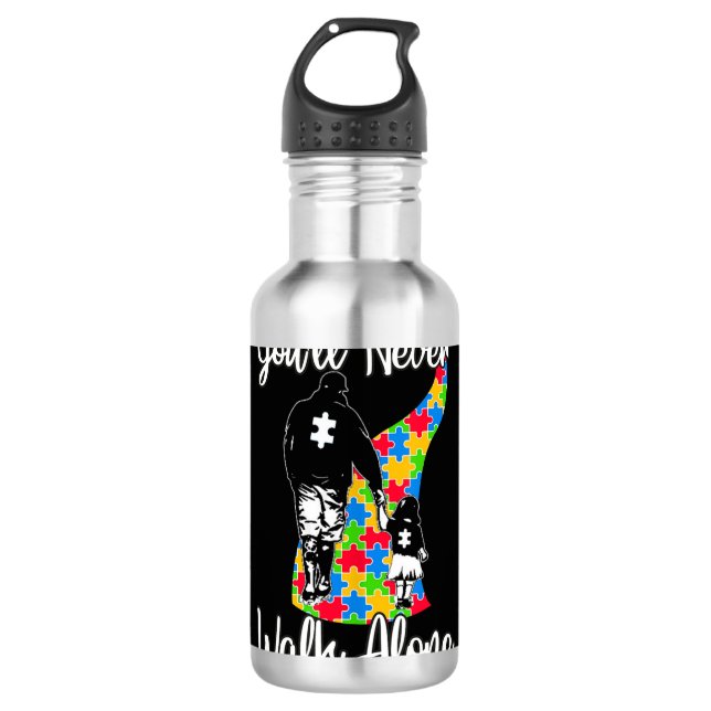 Bouteille D'eau Cette belle conception pour père et fille gr (Devant)