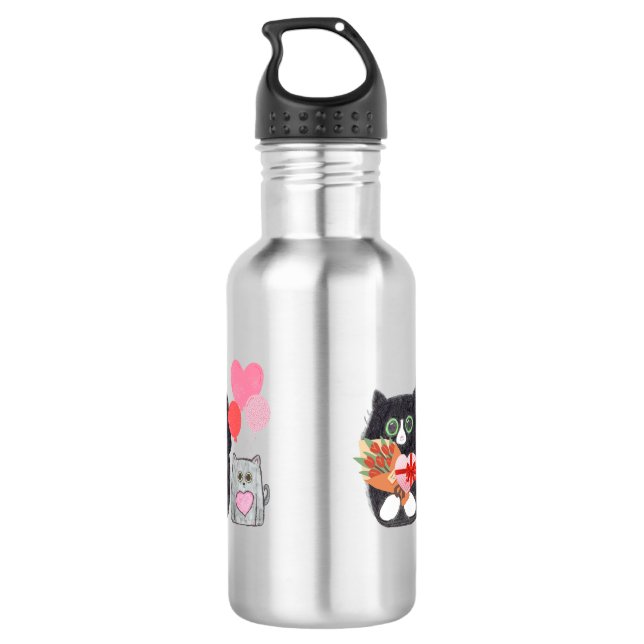 Bouteille D'eau Chaque jour est la Meowmy's Day (Dos)