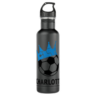 Bouteille D'eau Charlotte Soccer CLT Crown