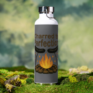 Bouteille D'eau Charred to Perfection Funky Campfire Hot Dog