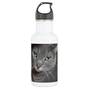 Bouteille D'eau Chat bleu russe