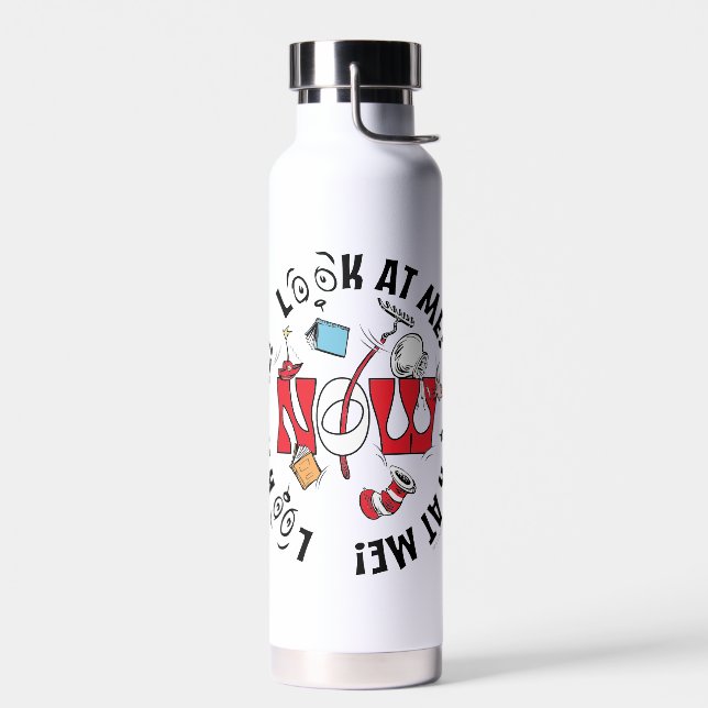 Bouteille D'eau Chat dans le Casquette | Regarde-Moi ! Regarde-Moi (Gauche)