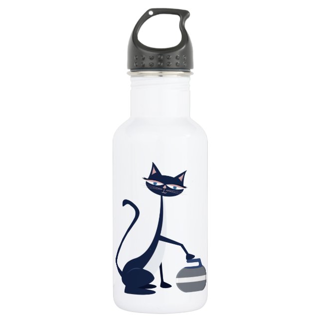 Bouteille D'eau Chat de bordage (Devant)