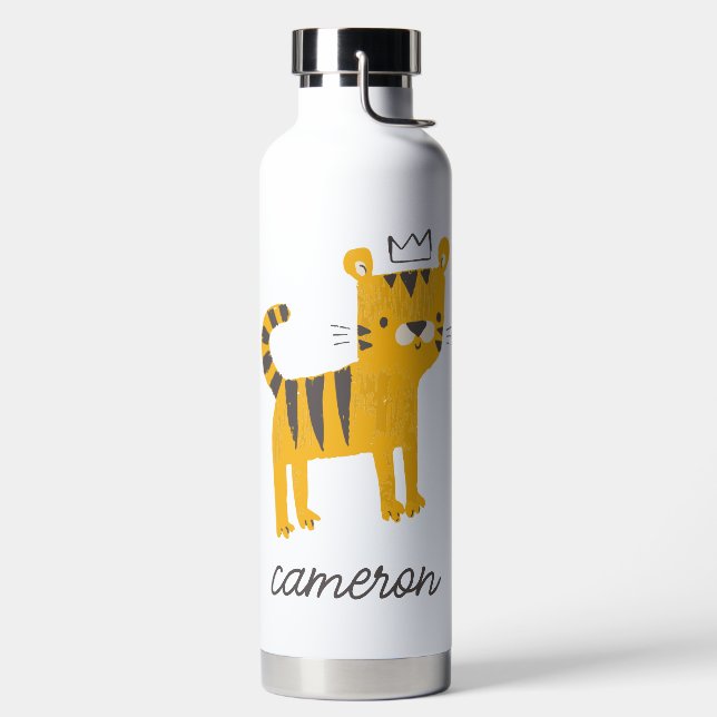 Bouteille D'eau Chat de tigre sauvage (Droite)