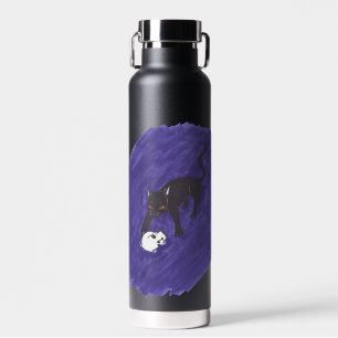 Bouteille D'eau Chat et crâne