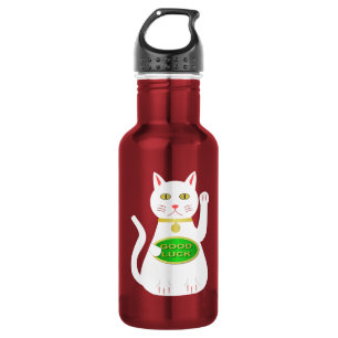 Bouteille D'eau Chat Oriental Lucky