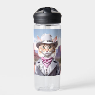 Bouteille D'eau Chat Sheriff