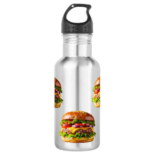 Bouteille D'eau ChaussureHabille hamburger empilé thic