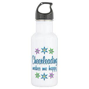 Bouteille D'eau Cheerleading heureux