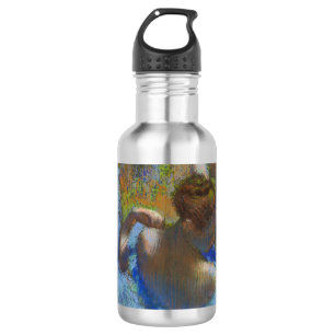 Bouteille D'eau Chef-d'œuvre d'art fin pastel Danseuses bleues de 