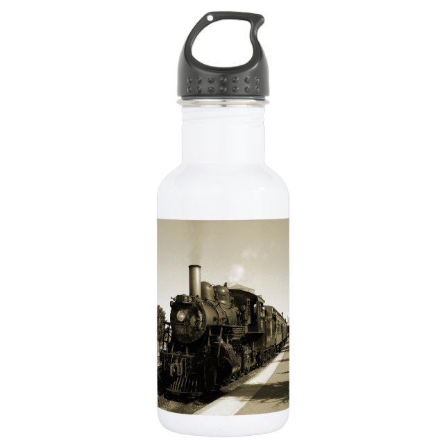 Bouteille D'eau Chemin de fer historique (Devant)
