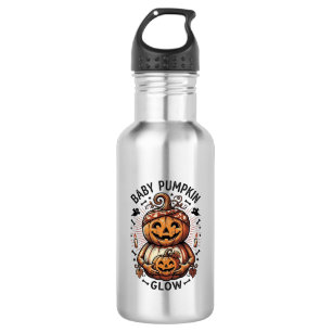 Bouteille D'eau Chemise de grossesse citrouille Halloween vintage