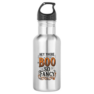 Bouteille D'eau Chemise de Halloween Boo Gravure Vintage Mignonne
