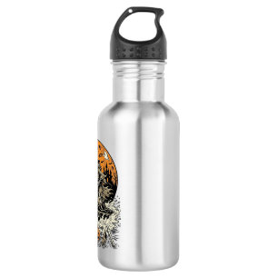 Bouteille D'eau Chemise de jet ski Halloween sorcière squelette vi