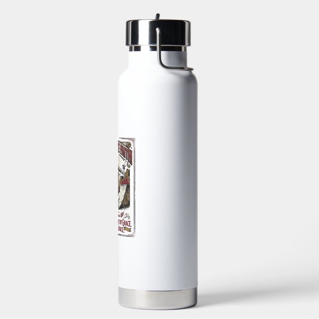 Bouteille D'eau Chemise de skate longboard Jésus chrétien (Gym)
