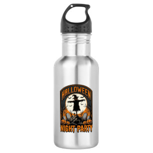 Bouteille D'eau Chemise d'épouvantail Halloween Fête de cimetière