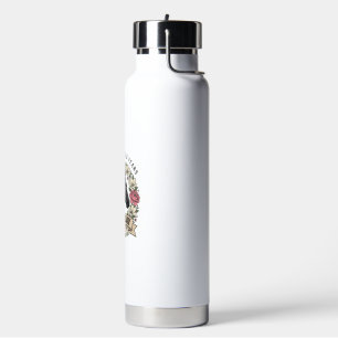Bouteille D'eau Chemise Fleurie Vintage pour le Jour du Derby de C