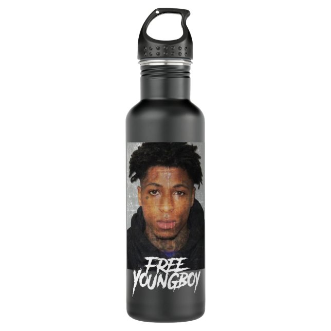 Bouteille D'eau Chemise NBA Youngboy Classic T Shirt Copy (Devant)